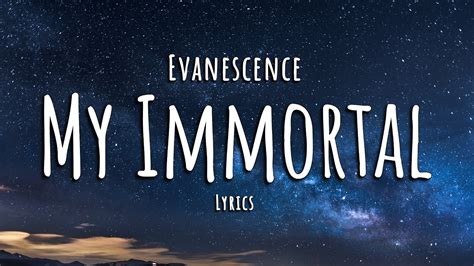 my immortal lyrics evanescence meaning